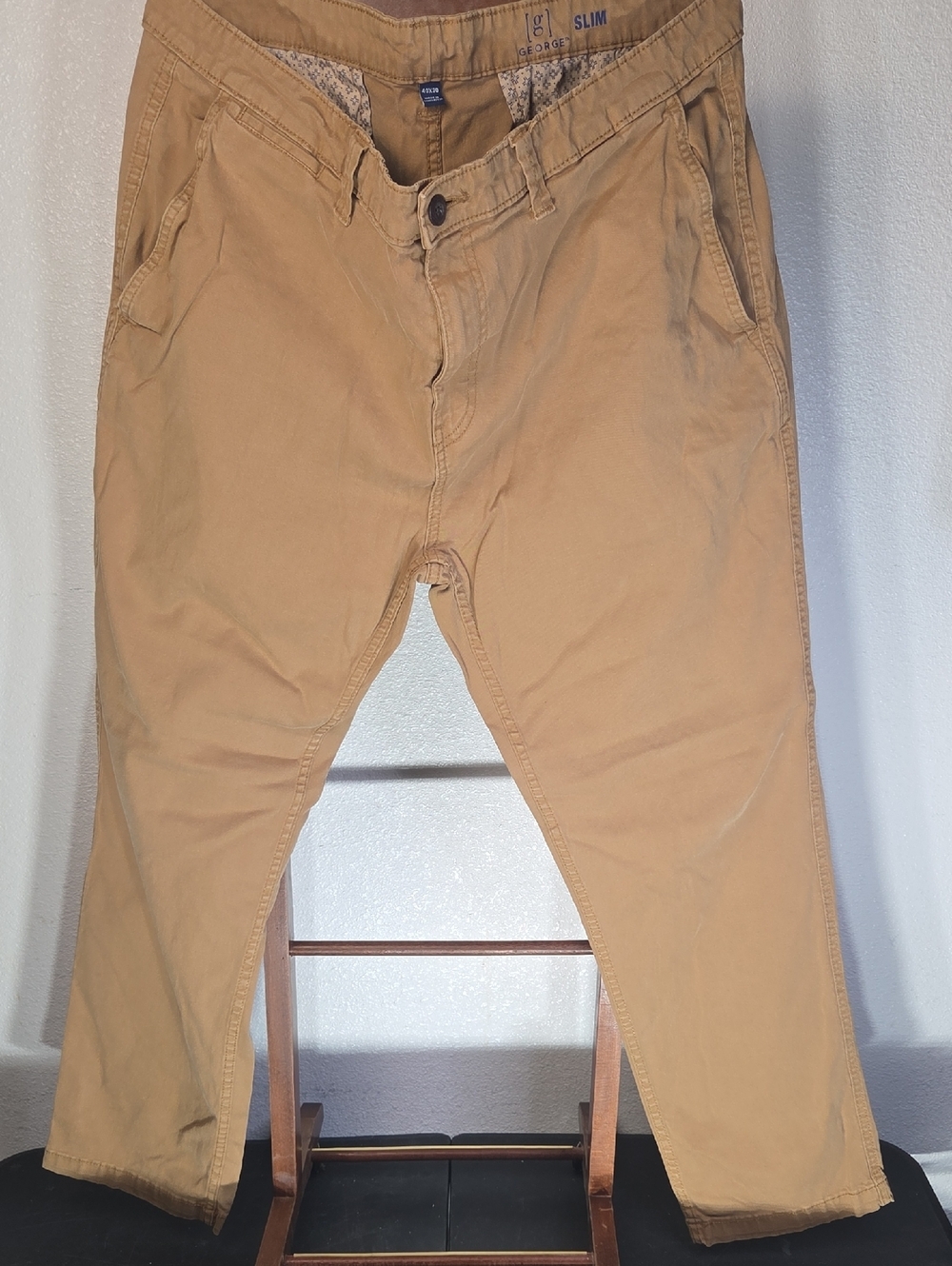 George Slim Fit Chino Pants - Tan